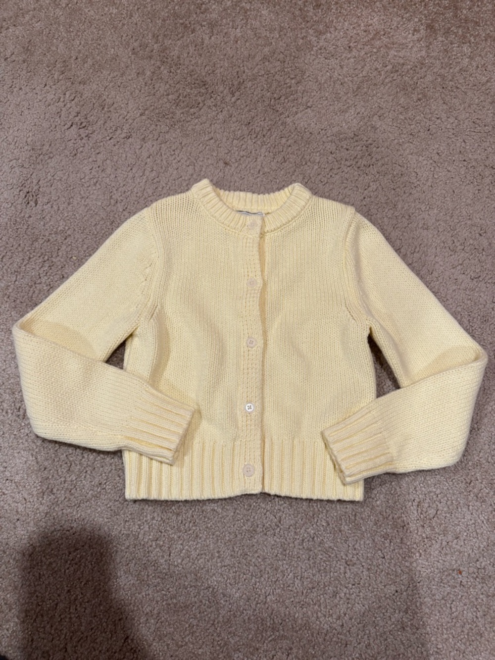 Yellow Cardigan